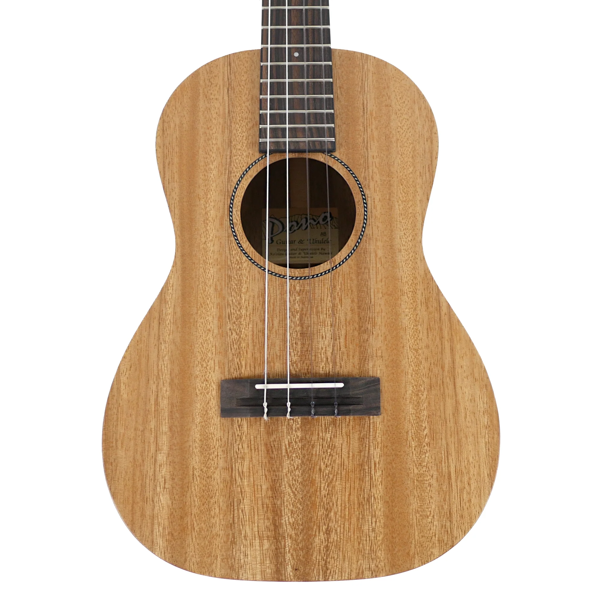 Pono AB Solid Acacia Baritone Ukulele
