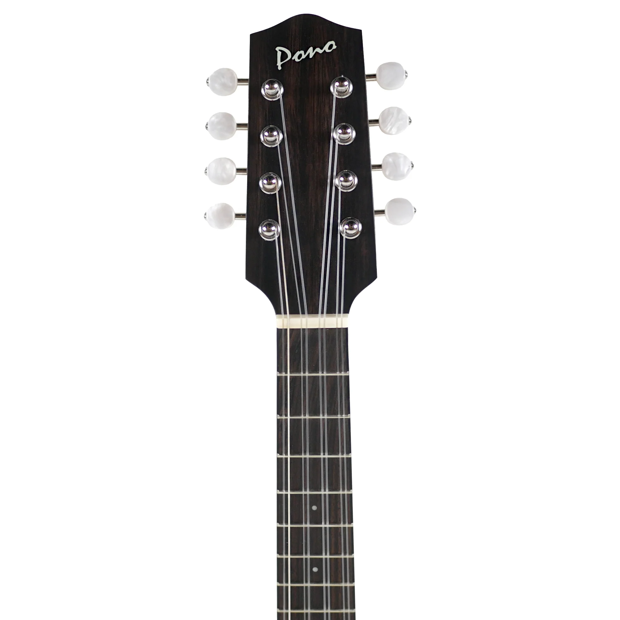 Pono AT8 Solid Acacia 8-String Tenor Ukulele - Image 5