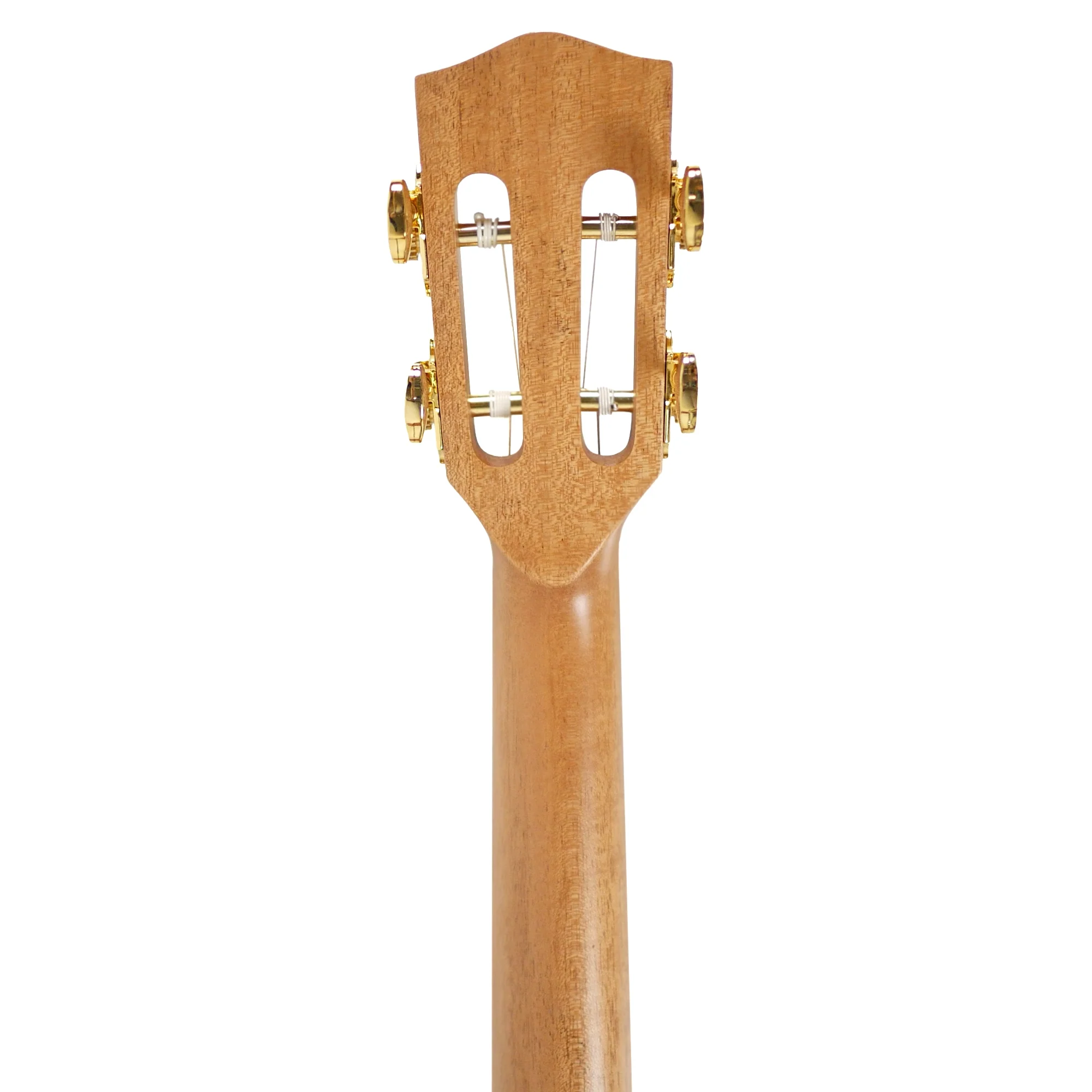 Pono BN4-3 Solid Mango Nui Baritone Ukulele - Lattice Bacing - Image 6