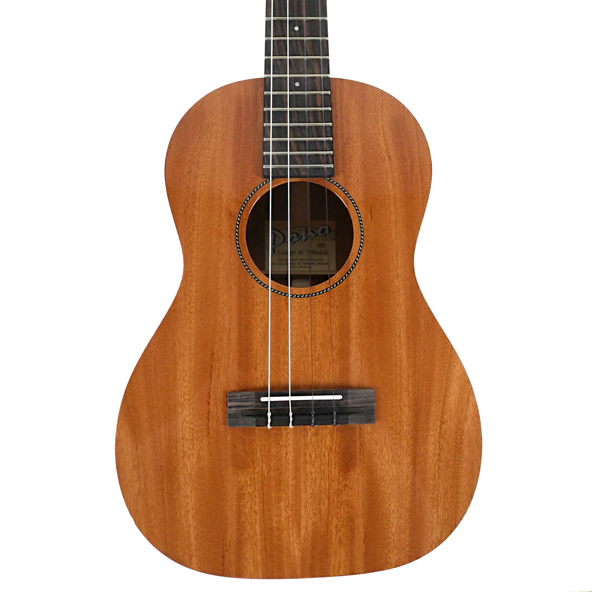 Pono MBD Deluxe Solid Mahogany Baritone Ukulele