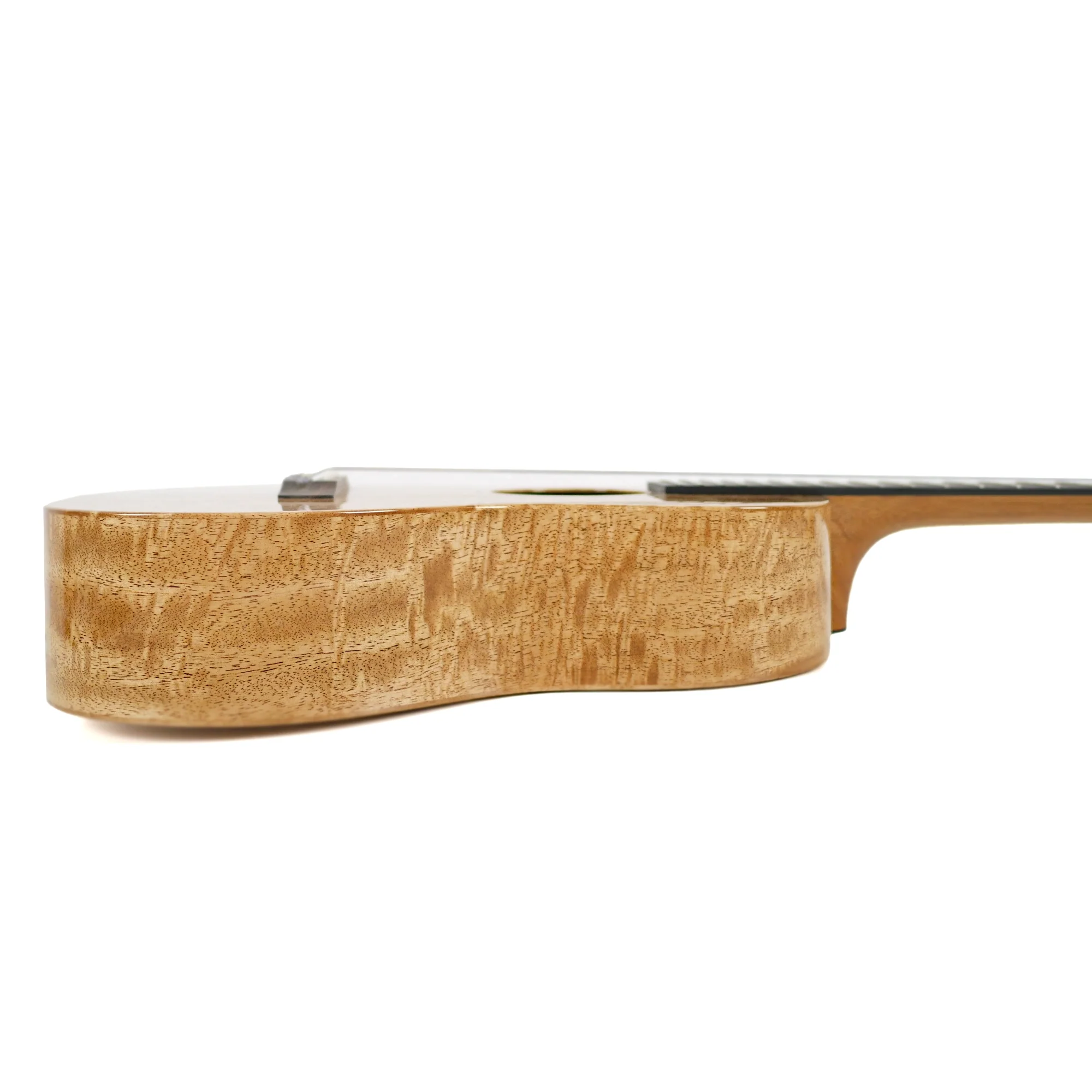 Pono MGBD Deluxe Solid Mango Baritone Ukulele - Image 3