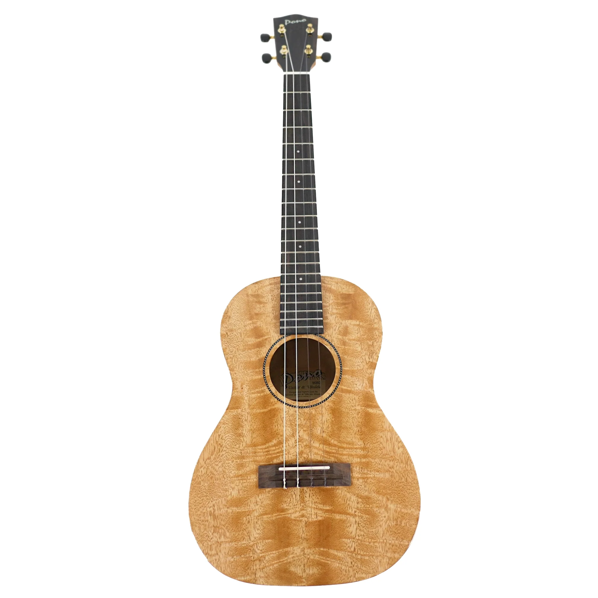 Pono MGBD Deluxe Solid Mango Baritone Ukulele - Image 4