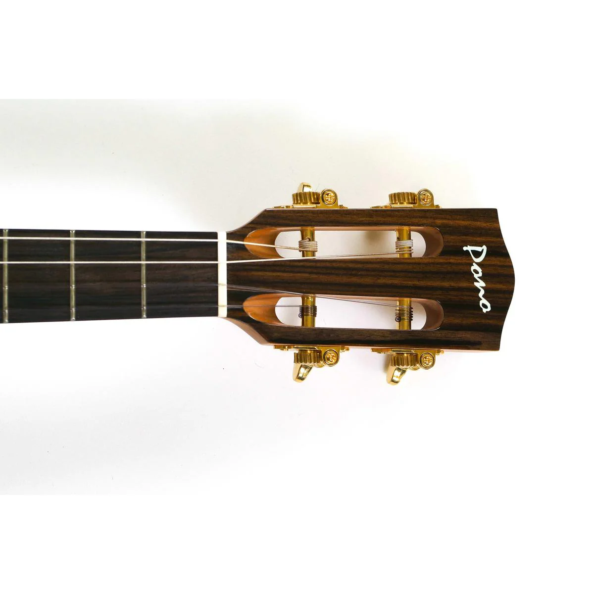 Pono ULN4-1 Solid Cedar & Acacia Big Baritone Ukulele - Lattice Bracing - Image 5