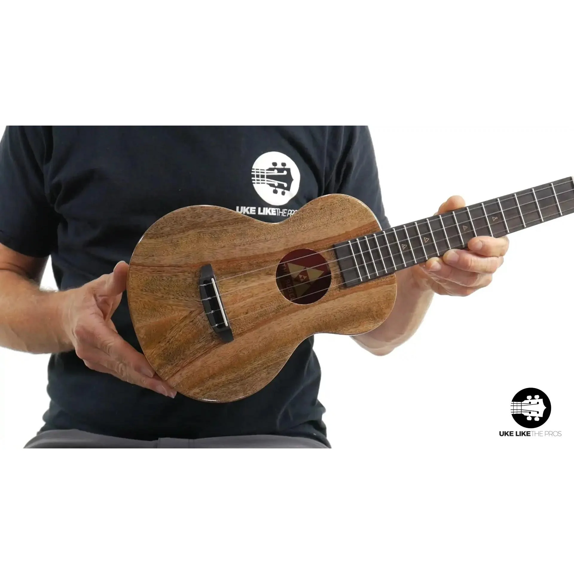 Rebel Double Creme Concert Ukulele Solid Mango "Star Lord" - Image 3