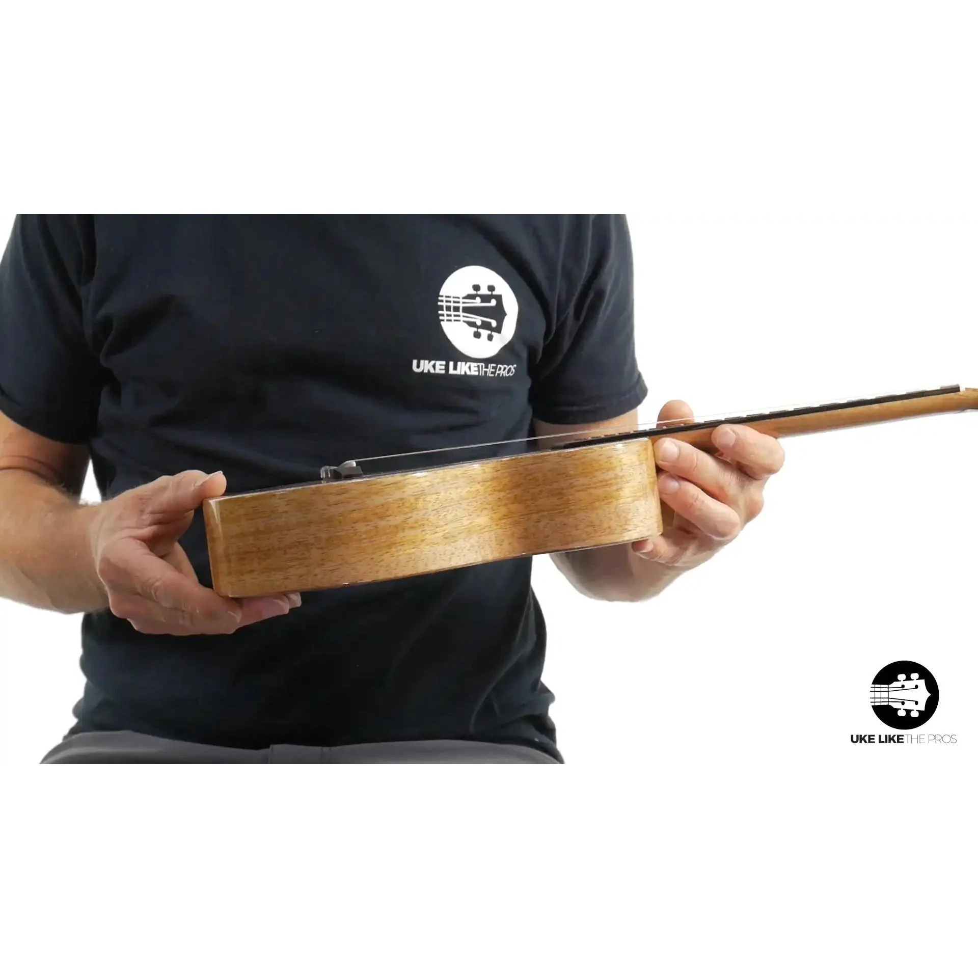Rebel Double Creme Concert Ukulele Solid Mango "Star Lord" - Image 9