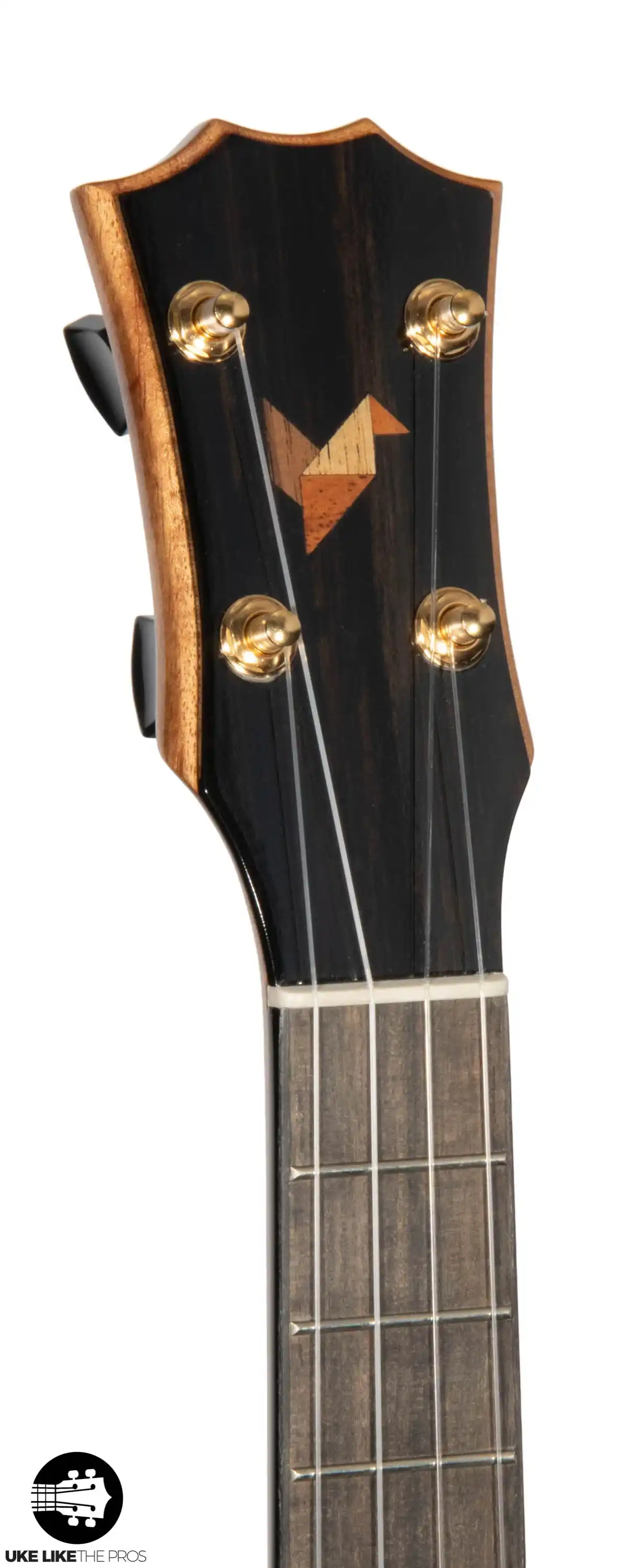 Rebel Double Creme Longneck Super Concert Slimline Ukulele Solid Mango “Beckett” - Image 6
