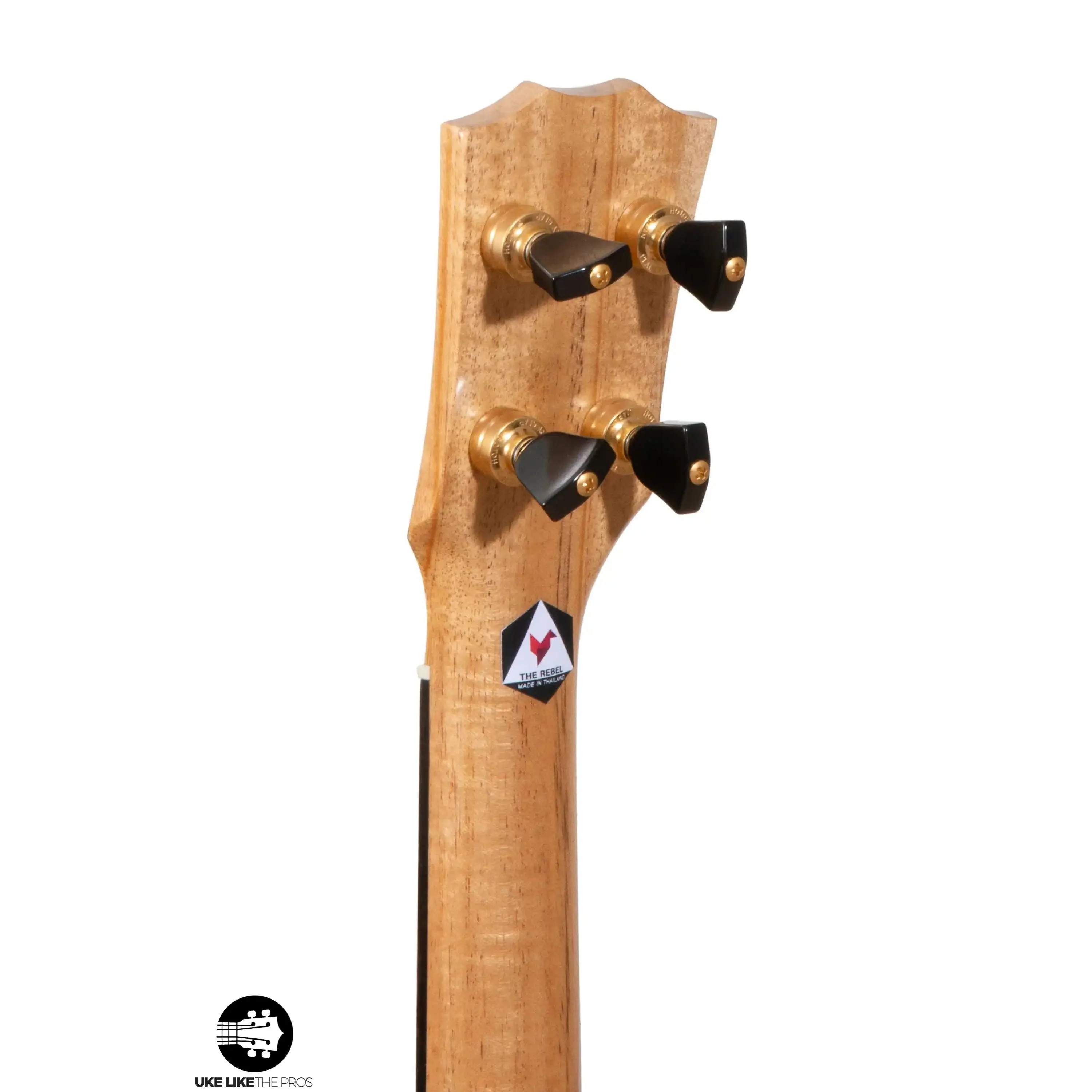 Rebel Double Creme Soprano Ukulele Mango "Halliday" Satin Finish - Image 7
