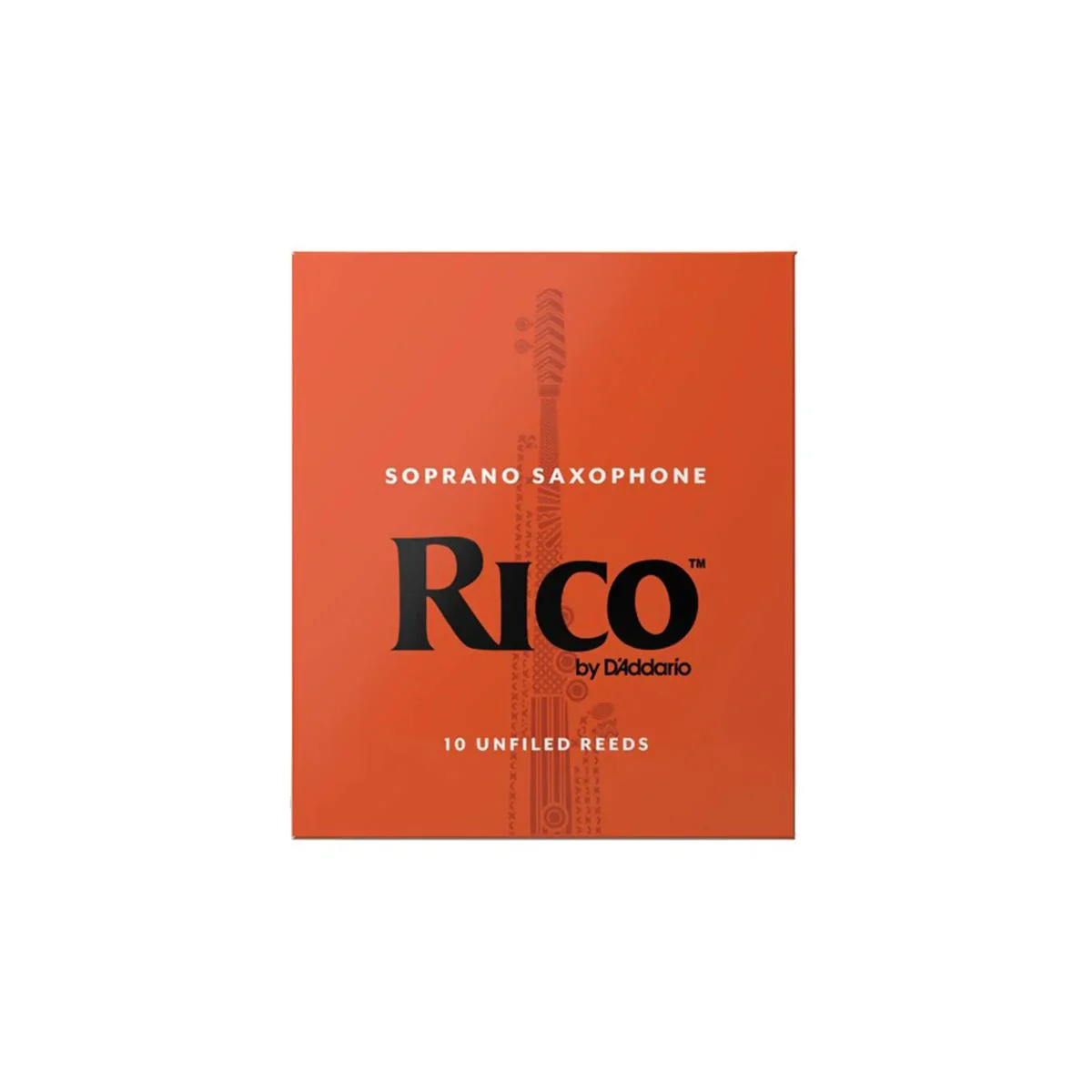 Rico by D'Addario Soprano Saxophone Reeds Strength 2.5 - 10 Pack