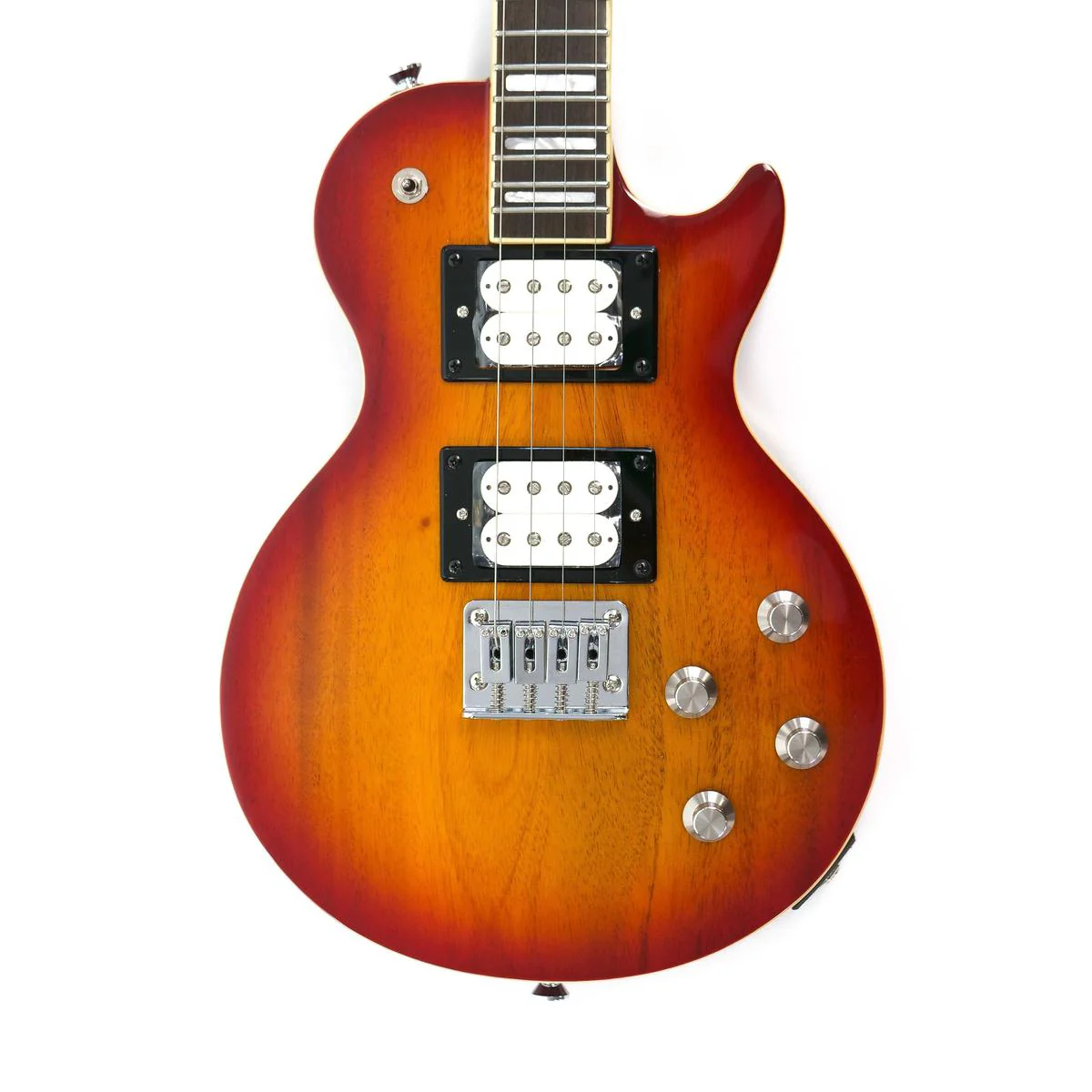 Risa LP-432-CS Cherry Sunburst Les Paul Electric Tenor Ukulele