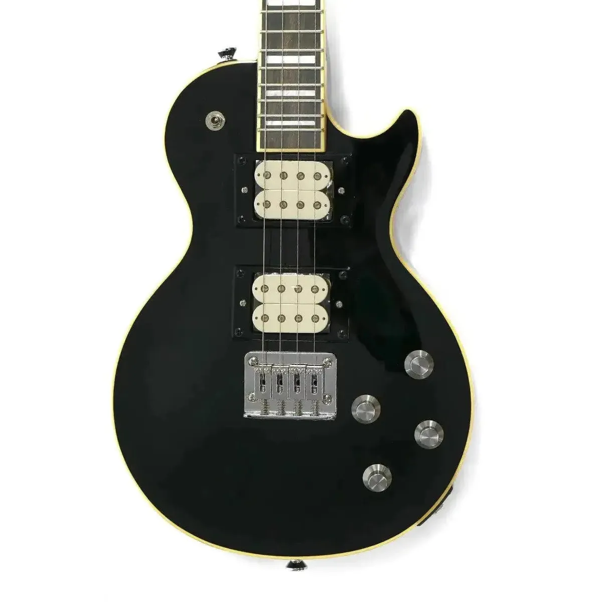 Risa LP-432-BK Black Les Paul Electric Tenor Ukulele - BLEM