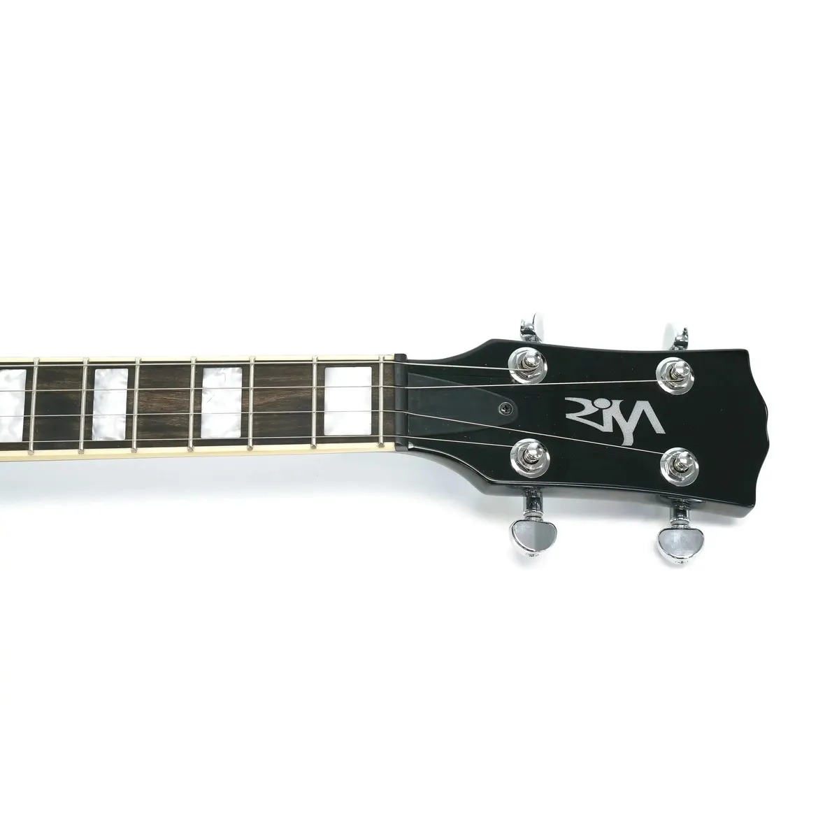 Risa LP-432-BK Black Les Paul Electric Tenor Ukulele - BLEM - Image 6