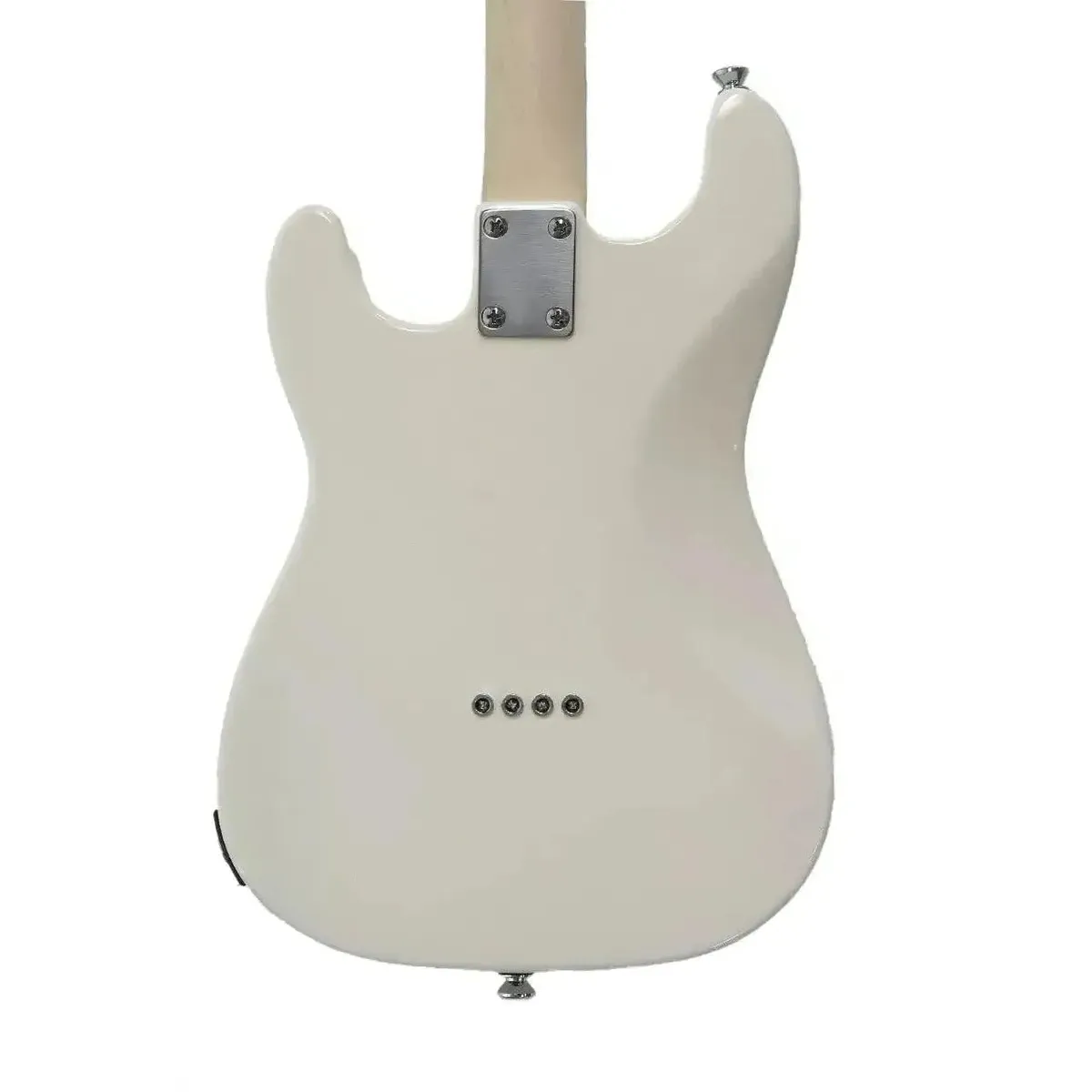 Risa ST-432-CW Strat-Style Electric Tenor Ukulele - Cream White - Image 2
