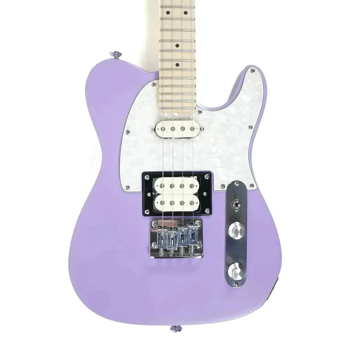 Risa TE-432 Custom Tele-Style Electric Tenor Ukulele - Purple