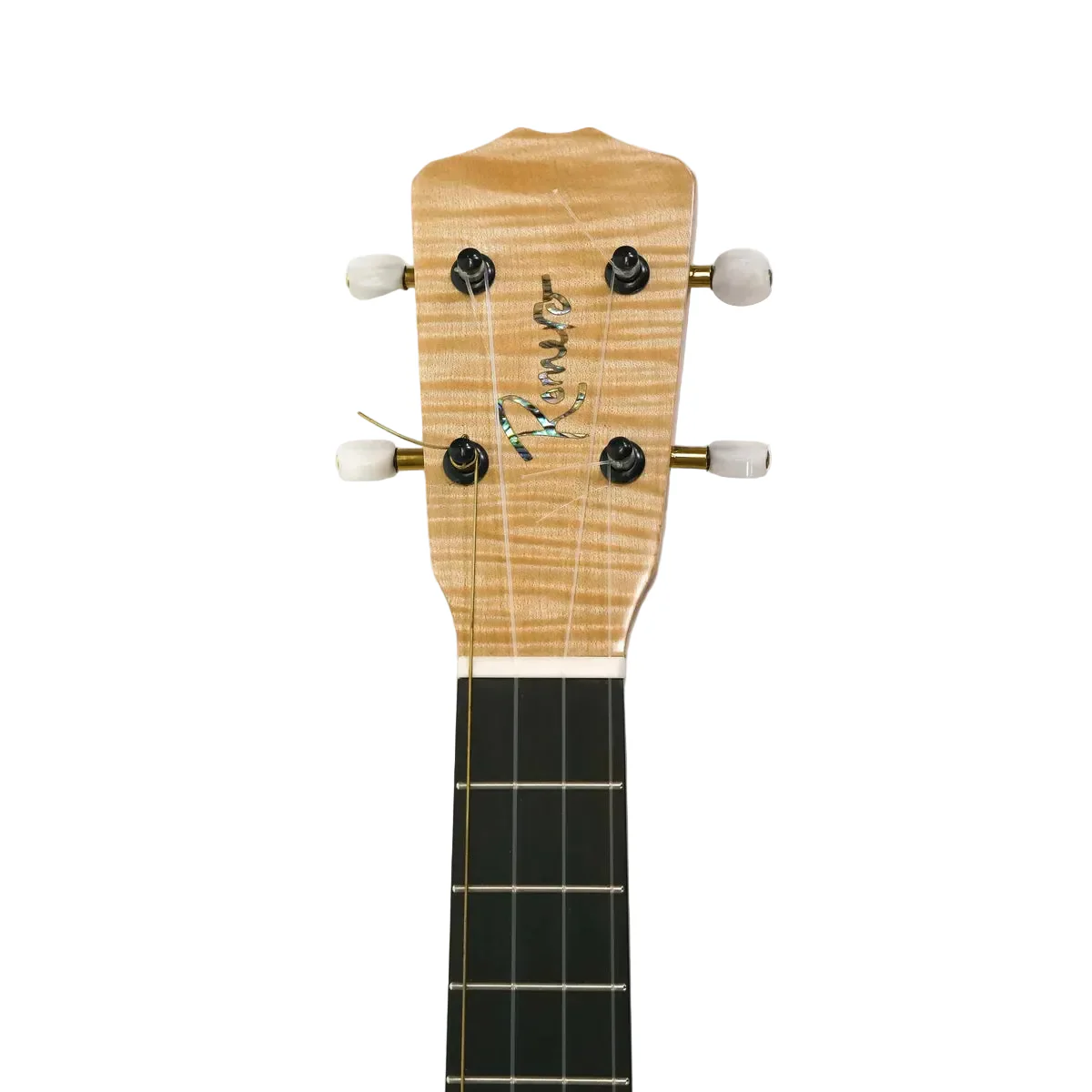 Romero Creations Limited Edition Classic Tenor Ukulele - Moon Spruce/Flamed Maple - Image 5