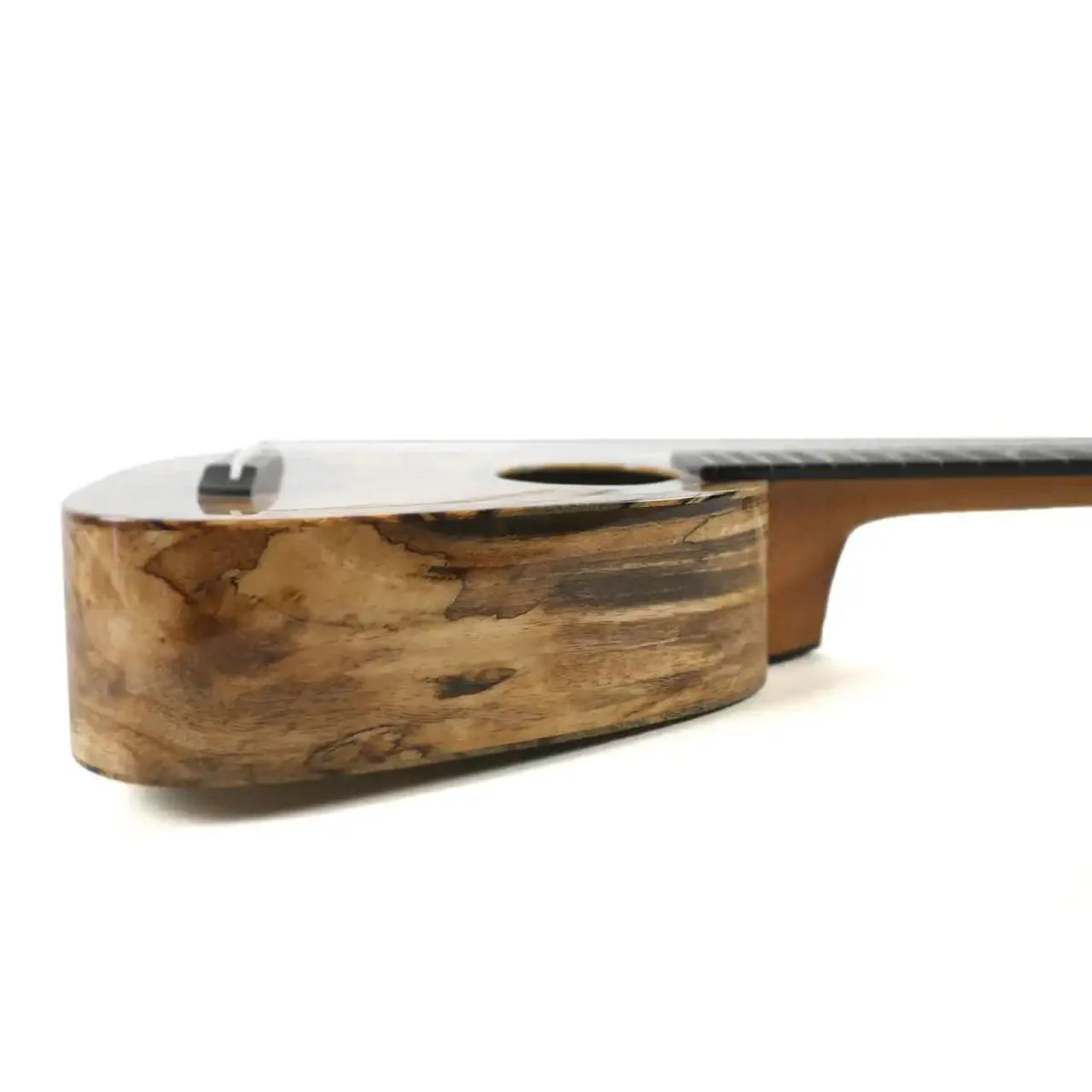 Romero Creations XSMG Solid Spalted Mango XS Soprano Ukulele - Image 3