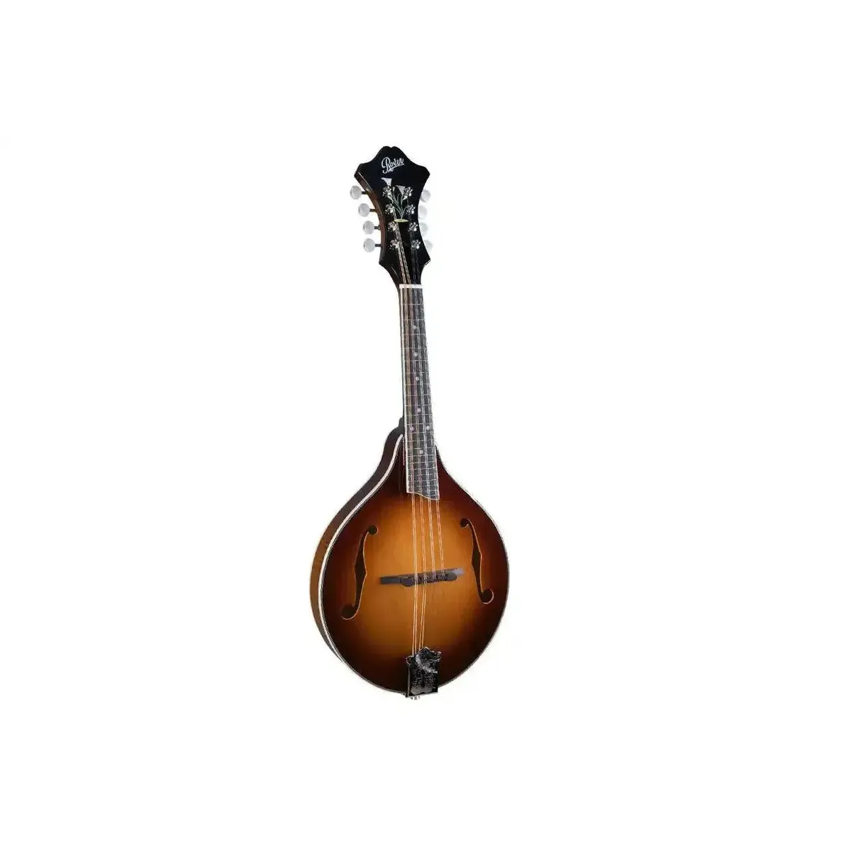 Rover RM-80S Deluxe Traditional Burgundy Burst A-Model Mandolin - Image 3
