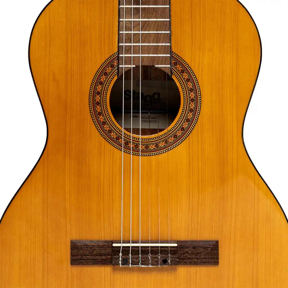 Stagg SCL60 Classical Guitar - Natural Left-Handed - Image 5