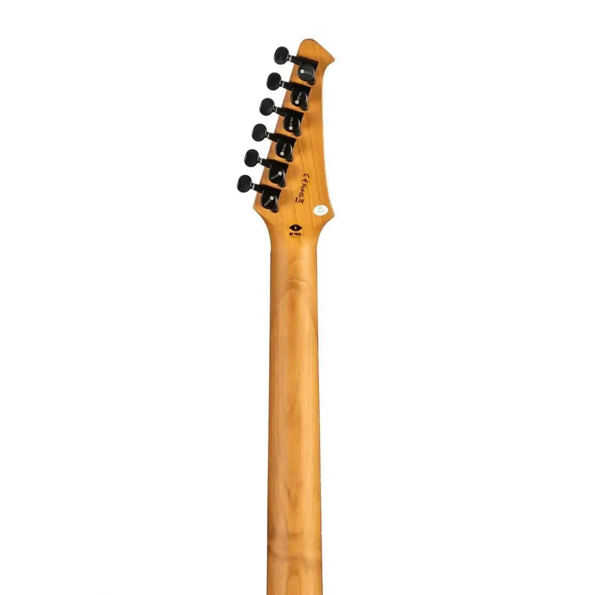Spira T-400 MWH Satin White Solid Body Telecaster Electric Guitar - Image 6