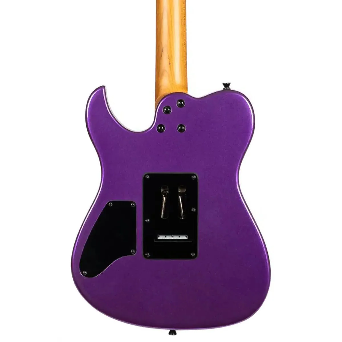 Spira T-420 PP Metallic Purple Solid Body Telecaster Electric Guitar - Image 2