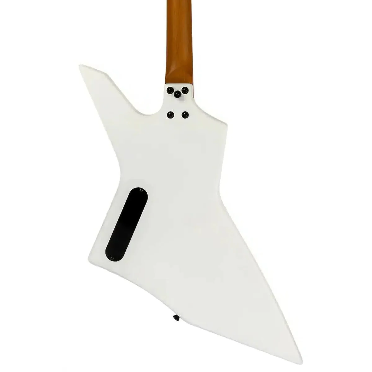 Spira X-400 MWH Satin White Solid Body Offset Electric Guitar - Image 2