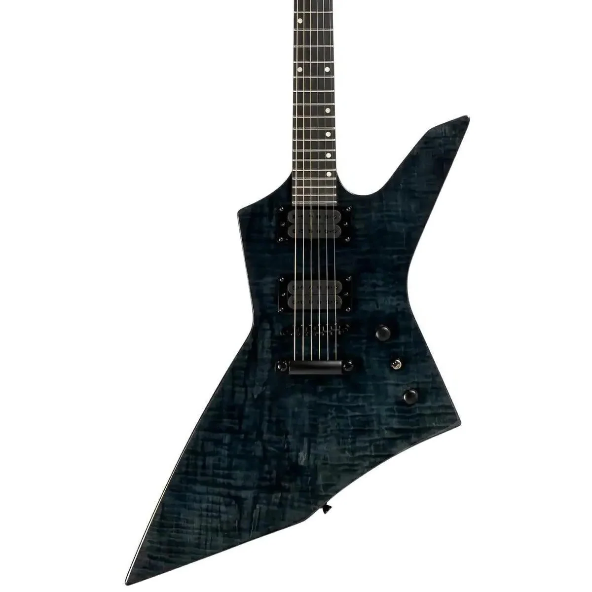 Spira X-500 TBK E Translucent Black Solid Body Electric Guitar
