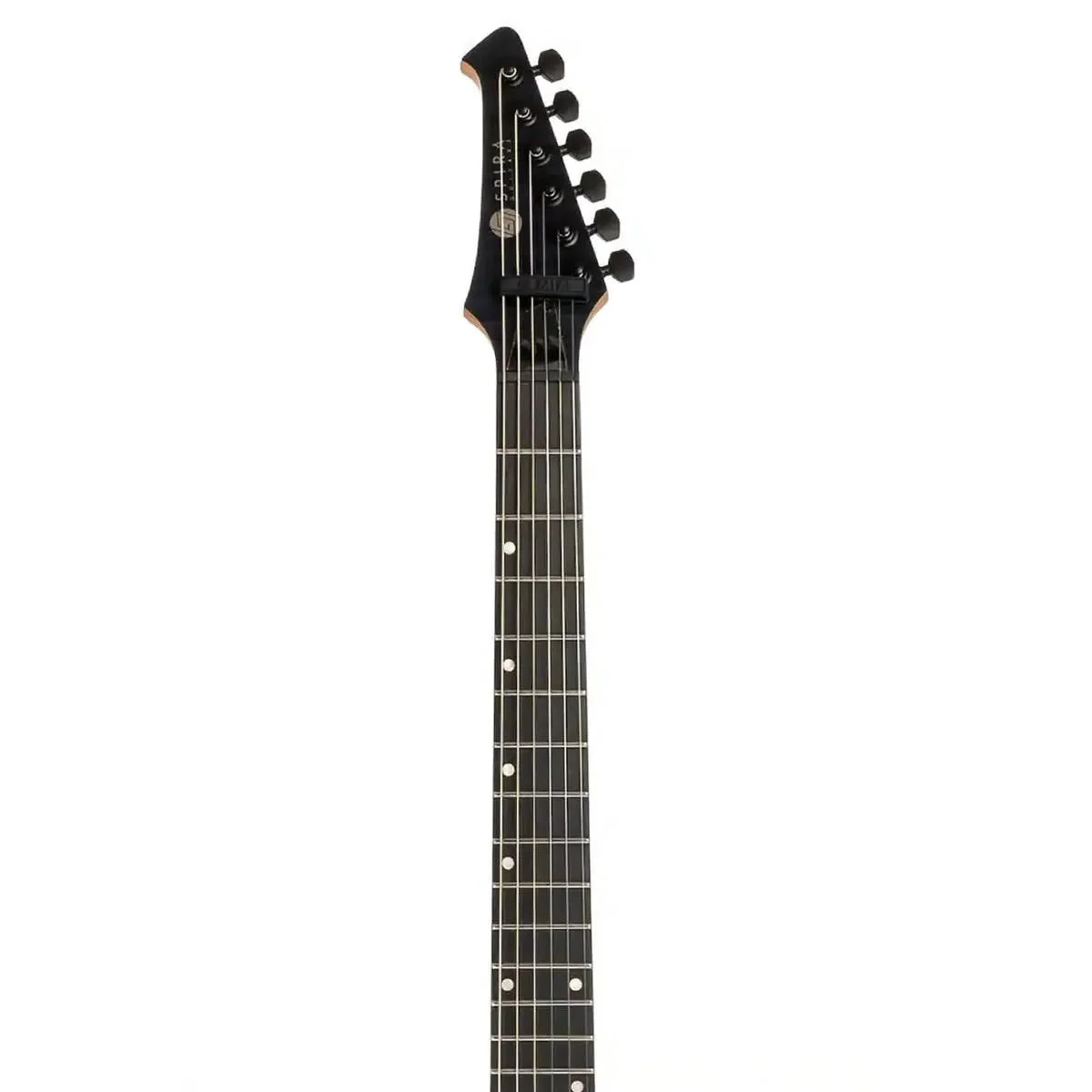 Spira X-500 TBK E Translucent Black Solid Body Electric Guitar - Image 5