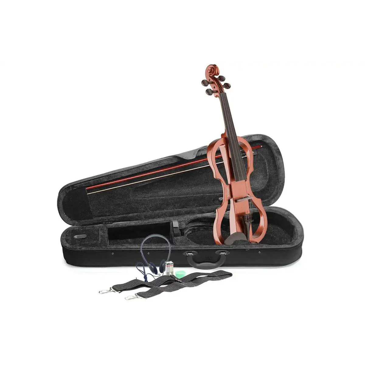 Stagg EVN-X-4/4-VBR Violinburst 4/4 Electric Violin Set - Image 2