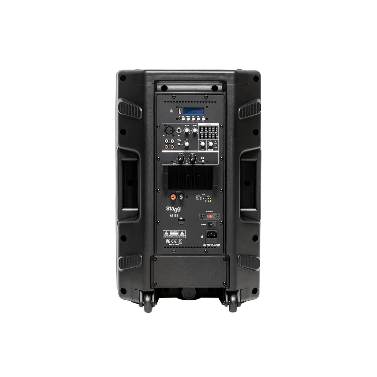 Stagg AS12B US 12" 2-Way Active Speaker Class AB 150W - Image 2
