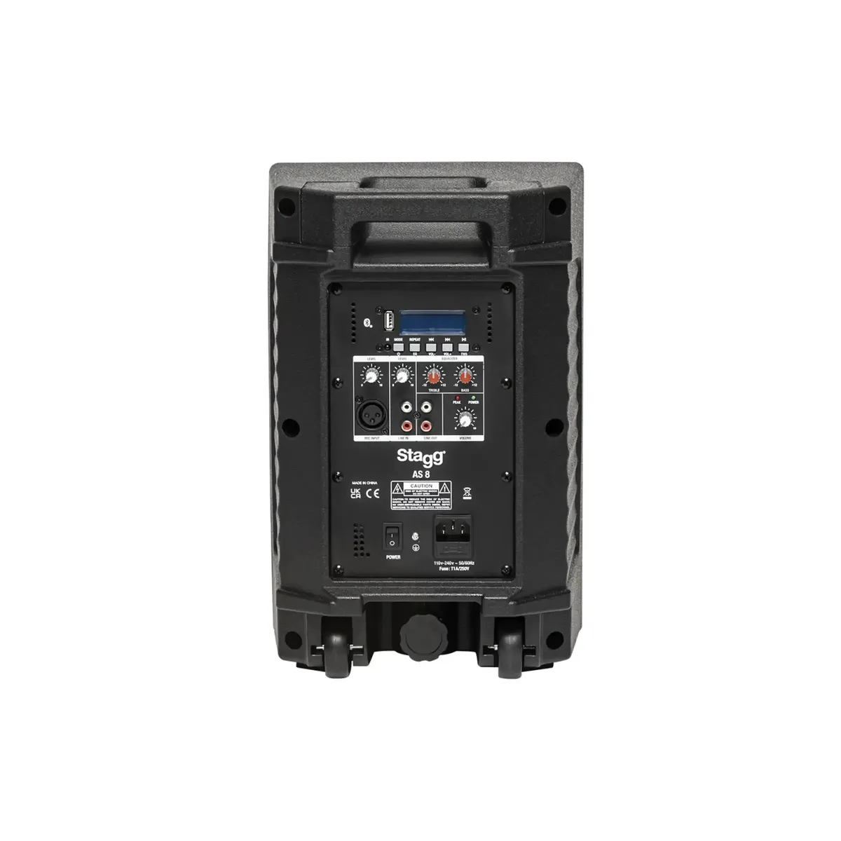 Stagg AS8 US 8" 2-Way Active Speaker Class D 125W - Image 2