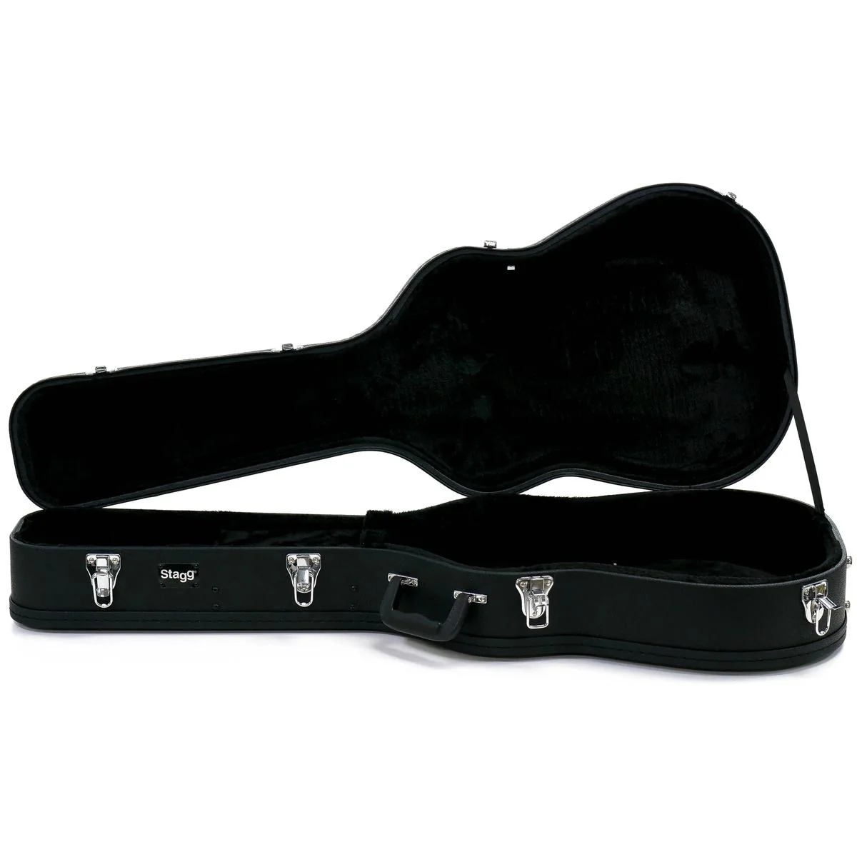 Stagg GCA-C-BK Classical Guitar Hardshell Case - Black - Image 2