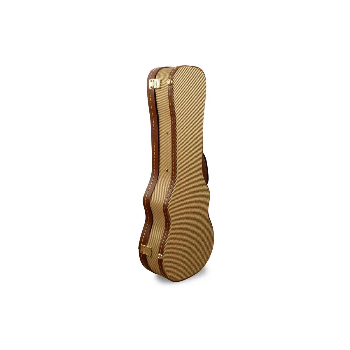 Stagg GCX-UKC GD Vintage Gold Hardshell Ukulele Case - CONCERT - Image 4