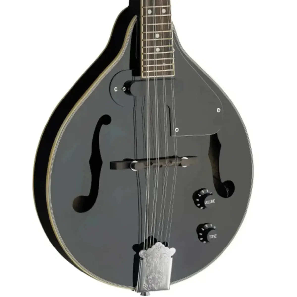 Stagg M50 E BLK Acoustic-Electric Mandolin - Black