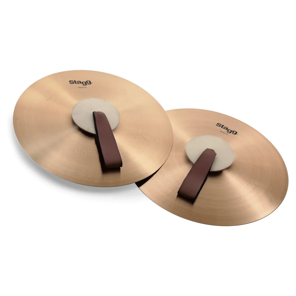 Stagg MASH16 16" Marching/Concert Cymbals - Pair