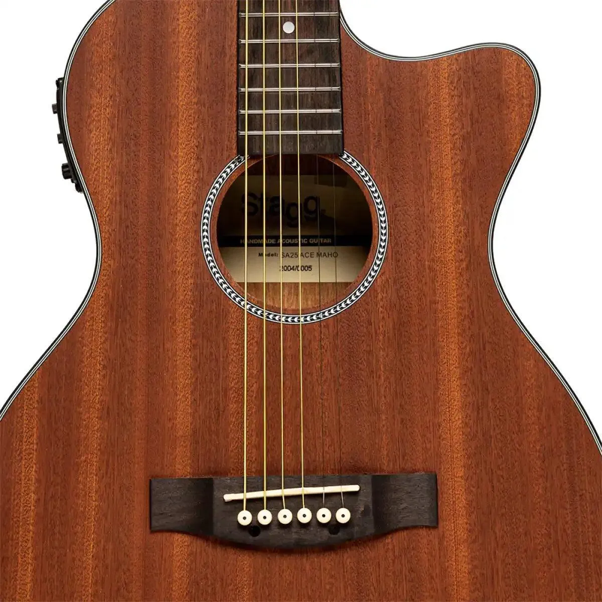 Stagg SA25 ACE Acoustic-Electric Auditorium Guitar - Image 5