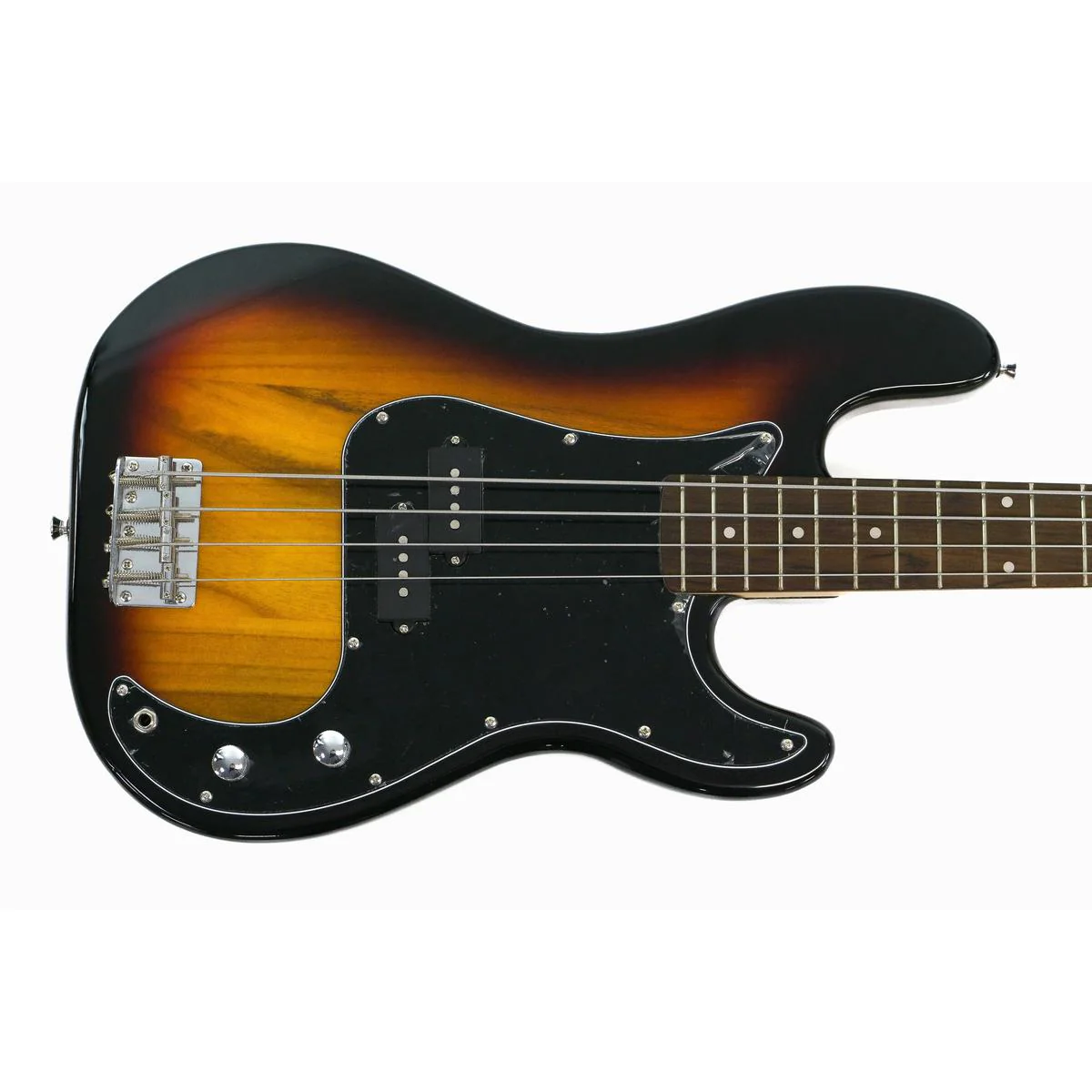 Stagg SBP-30-SNB Standard "P" Electric Bass Guitar Sunburst