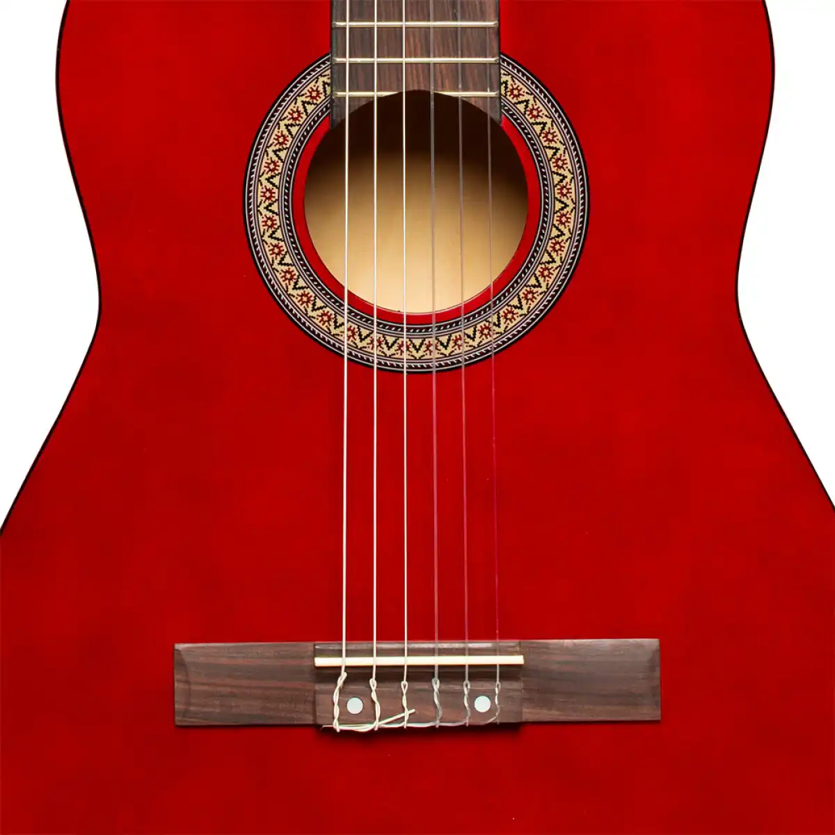 Stagg SCL50 4/4 Classical Guitar - Red - Image 5