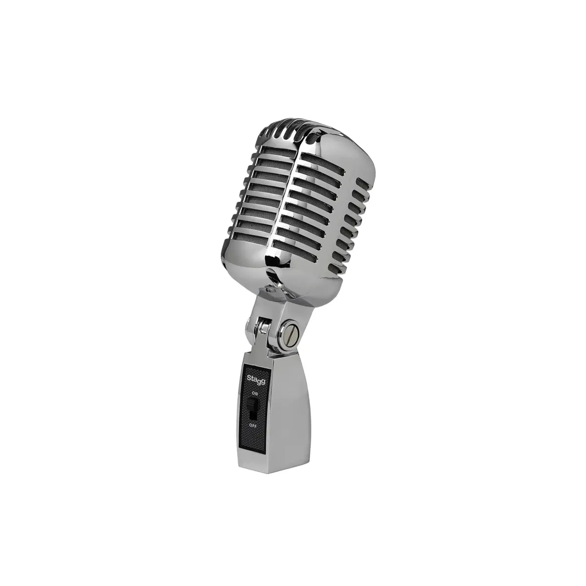 Stagg SDM100 CR Professional Vintage Style Cardioid Dynamic Microphone - DC04 Cartridge
