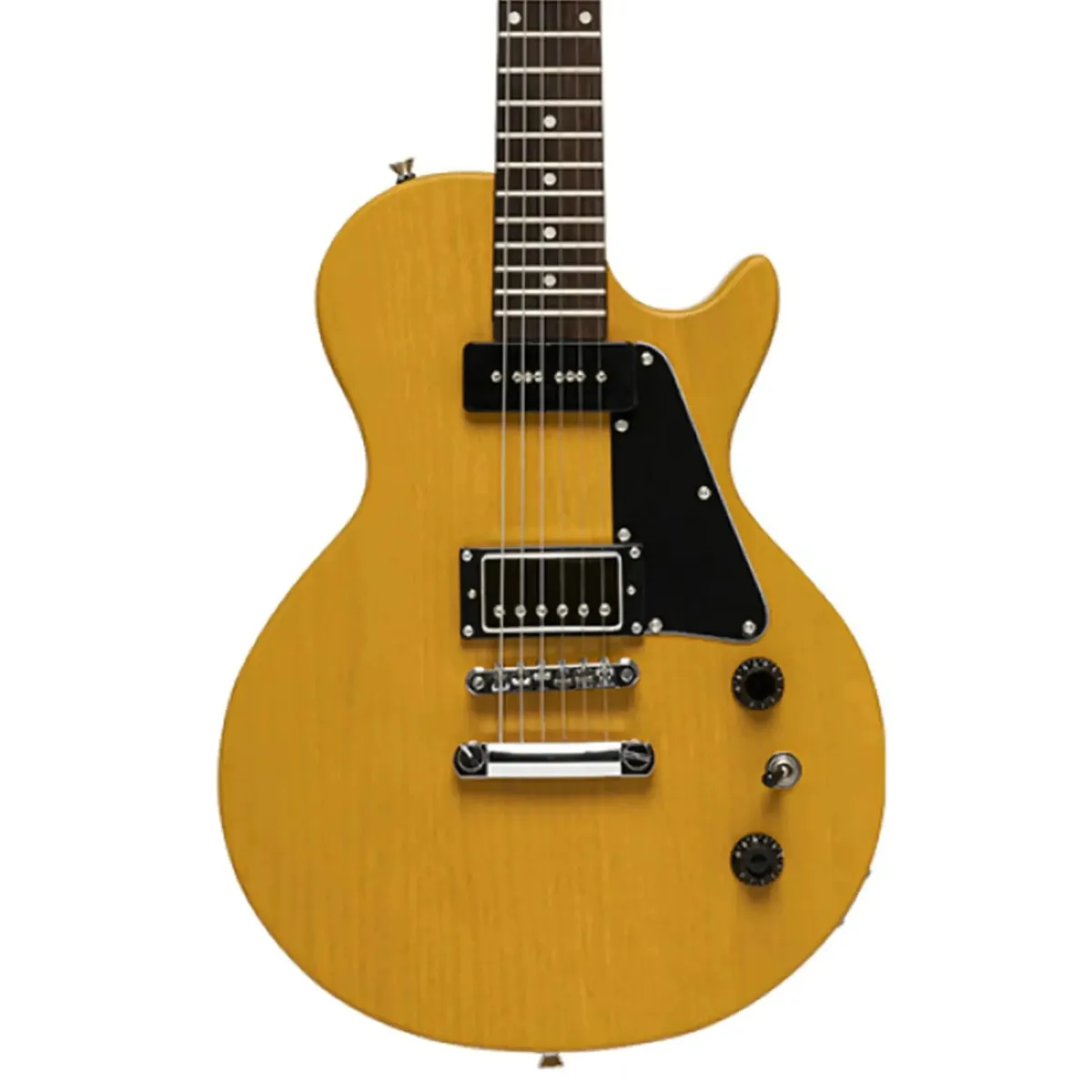 Stagg SEL-HB90 Standard Series Electric Guitar - Vintage Yellow