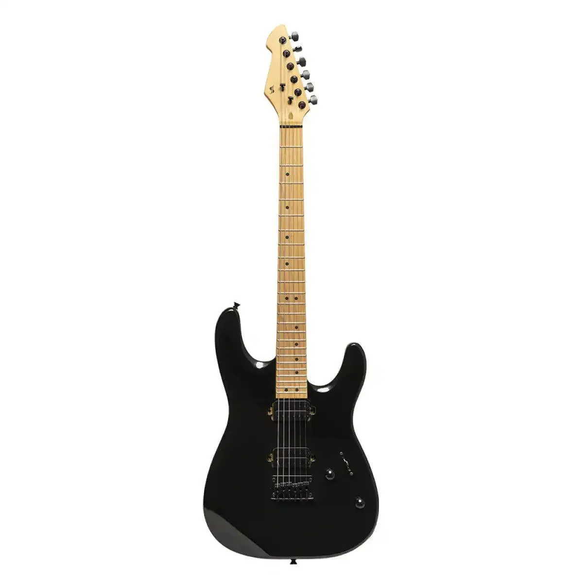 Stagg SEM-TWO H Metal Series Electric Guitar - Black - Image 3
