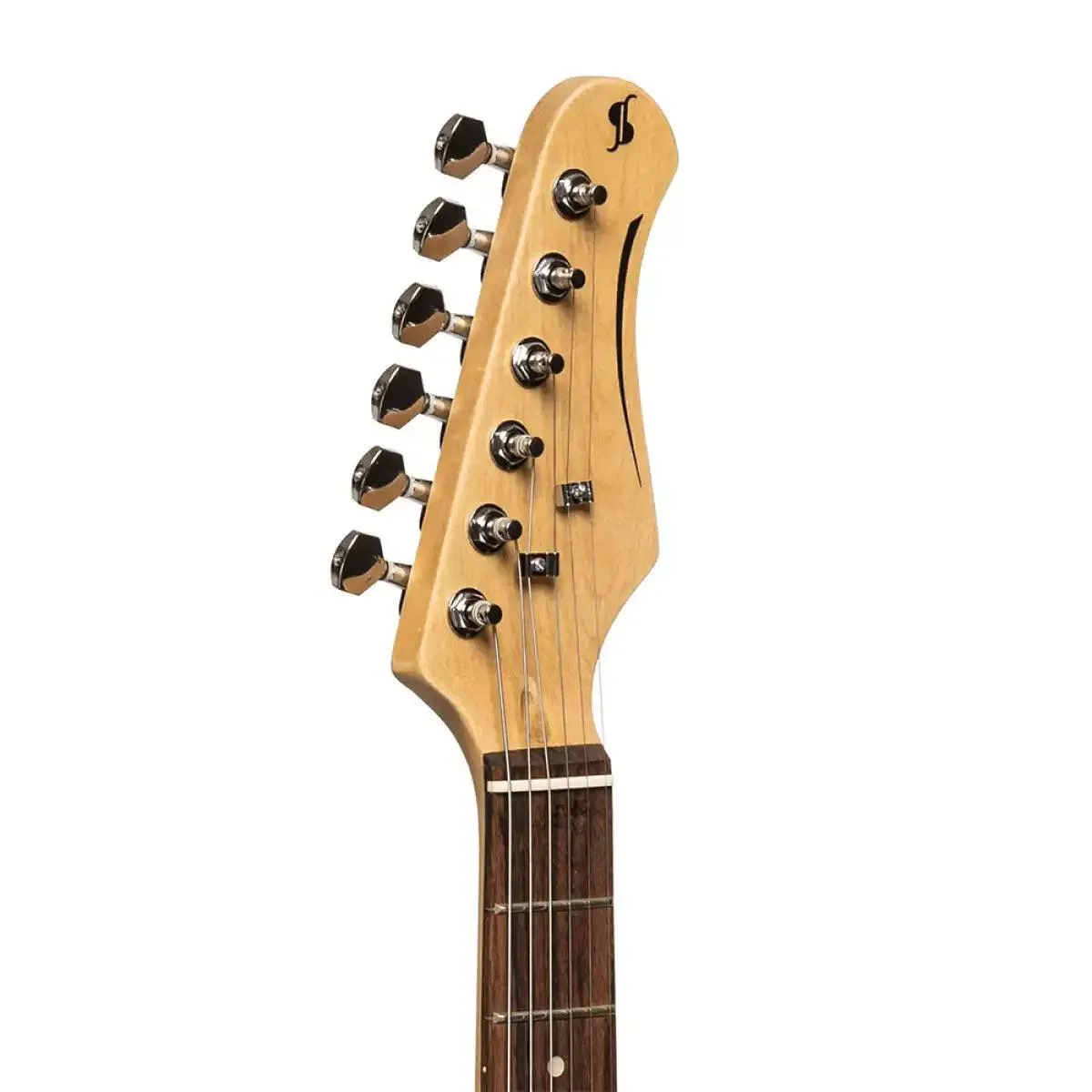 Stagg SES-30 3/4 Standard "S" Electric Guitar - Black - Image 6