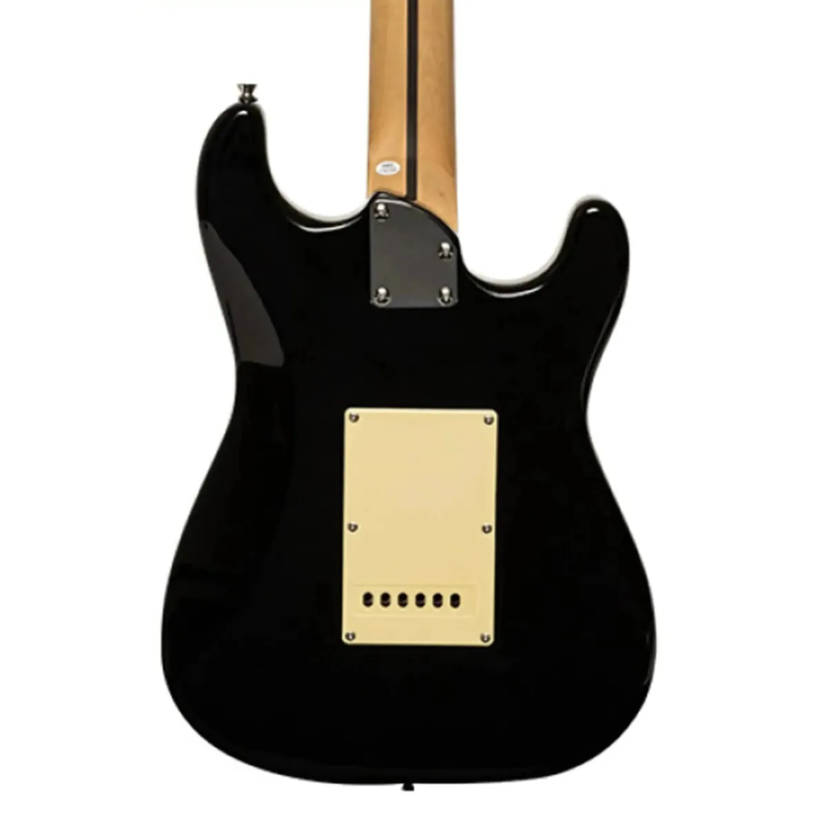Stagg SES-30 3/4 Standard "S" Electric Guitar - Black Left-Handed - Image 2