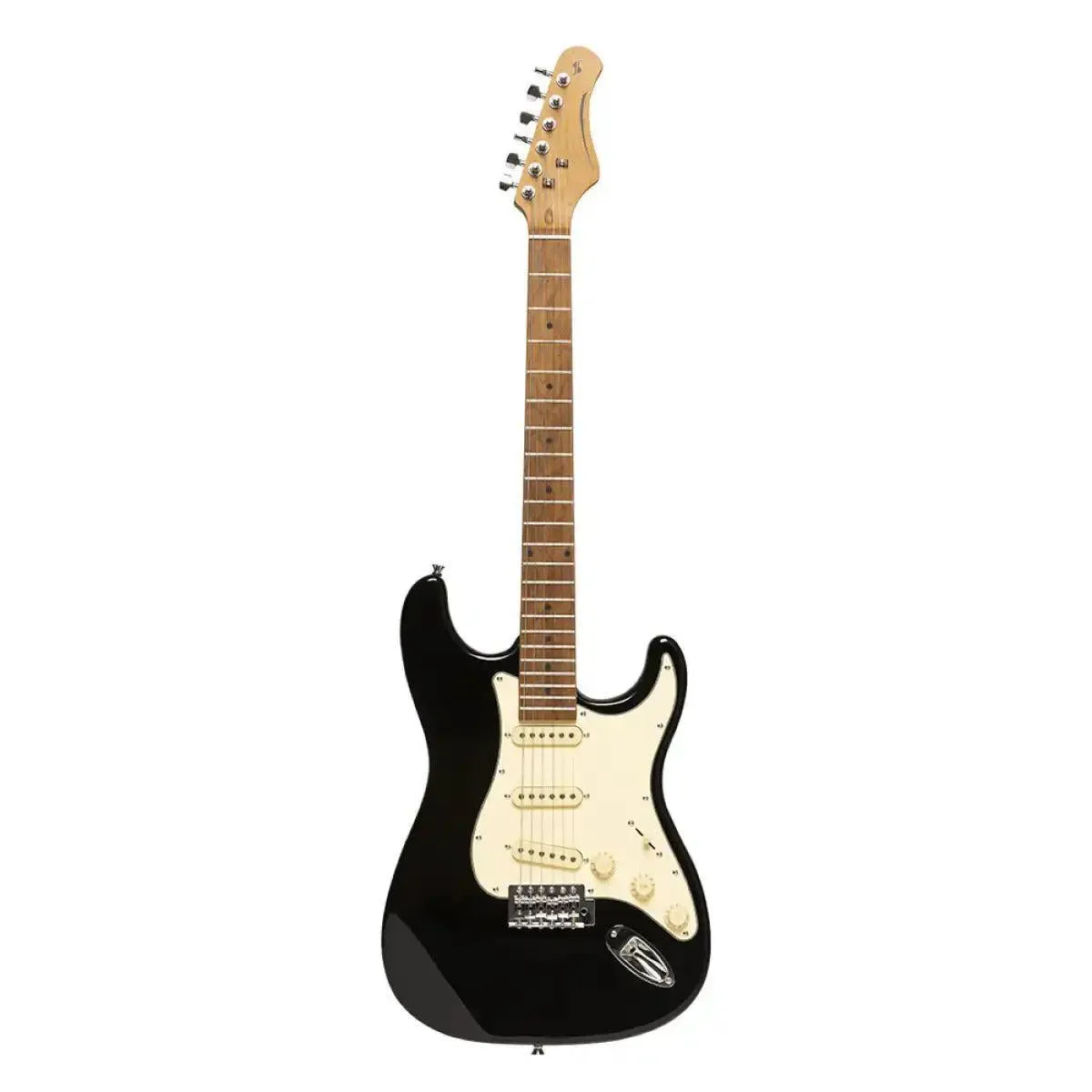Stagg SES-55 Series 55 Electric Guitar - Black - Image 3