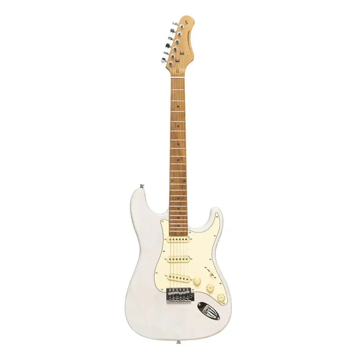 Stagg SES-55 Series 55 Electric Guitar - See Through White Blonde - Image 3