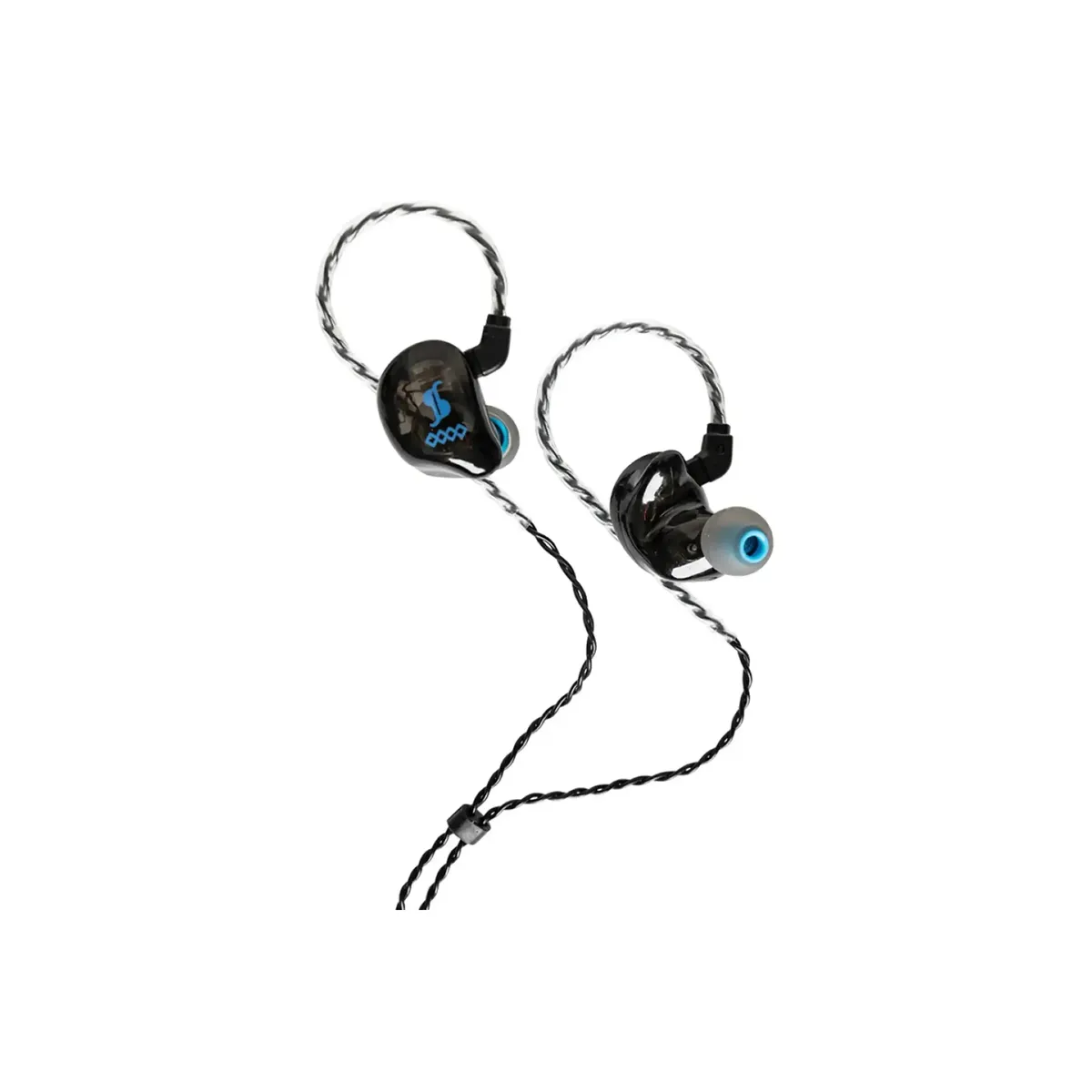 Stagg SPM-435 BK High Resolution Sound Isolating Earphones - 4 Drivers