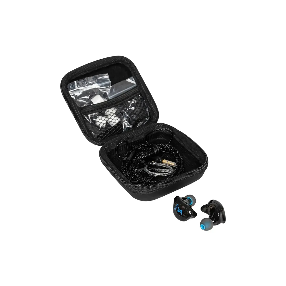 Stagg SPM-435 BK High Resolution Sound Isolating Earphones - 4 Drivers - Image 4