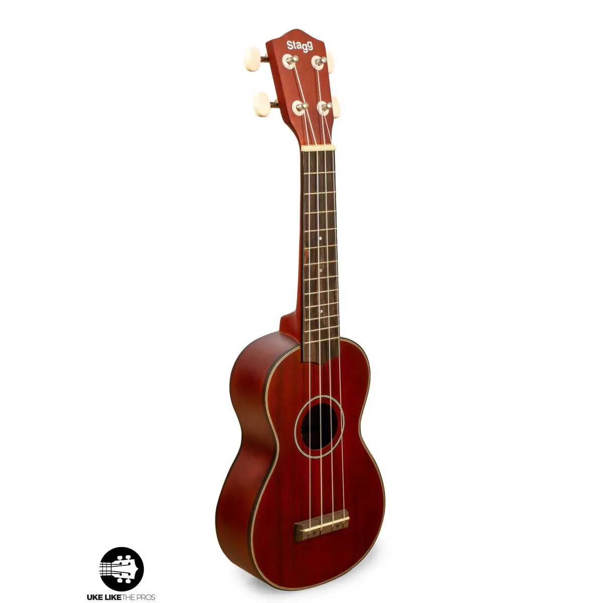 Stagg Traditional Soprano Ukulele US40-S "Sublime" - Image 6