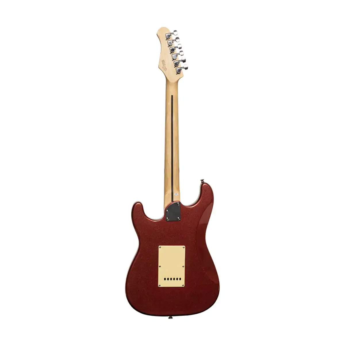 Stagg SES-30 Standard "S" Electric Guitar - Candy Apple Red - Image 4