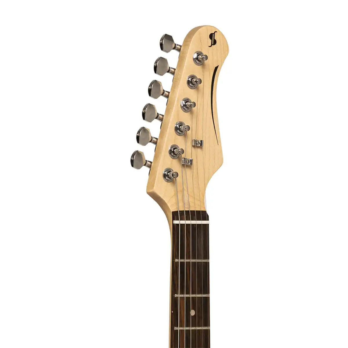 Stagg SES-30 Standard "S" Electric Guitar - Ice Blue Metallic - Image 6