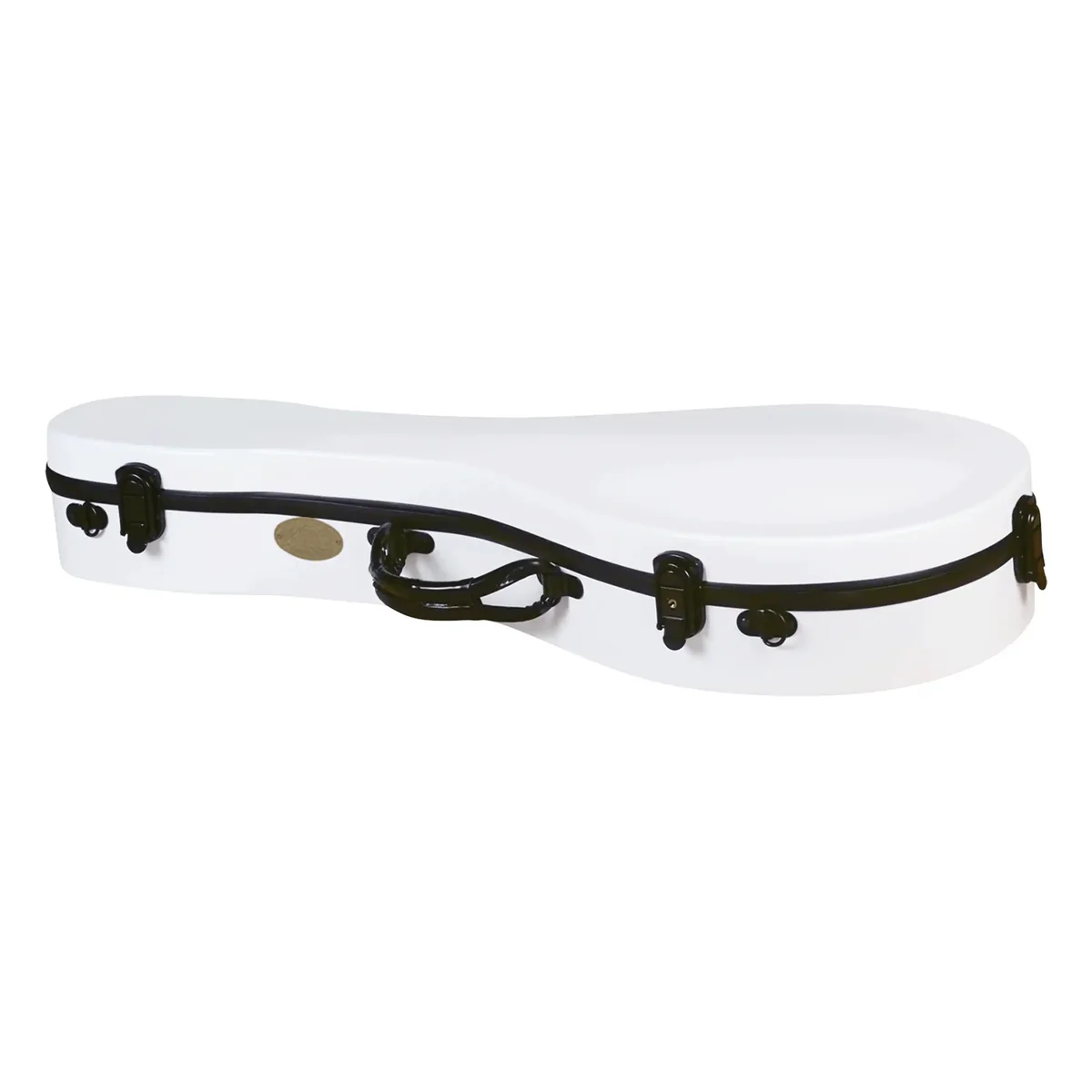 Superior CF-1521W Deluxe Fiberglass A Model Mandolin Case – White
