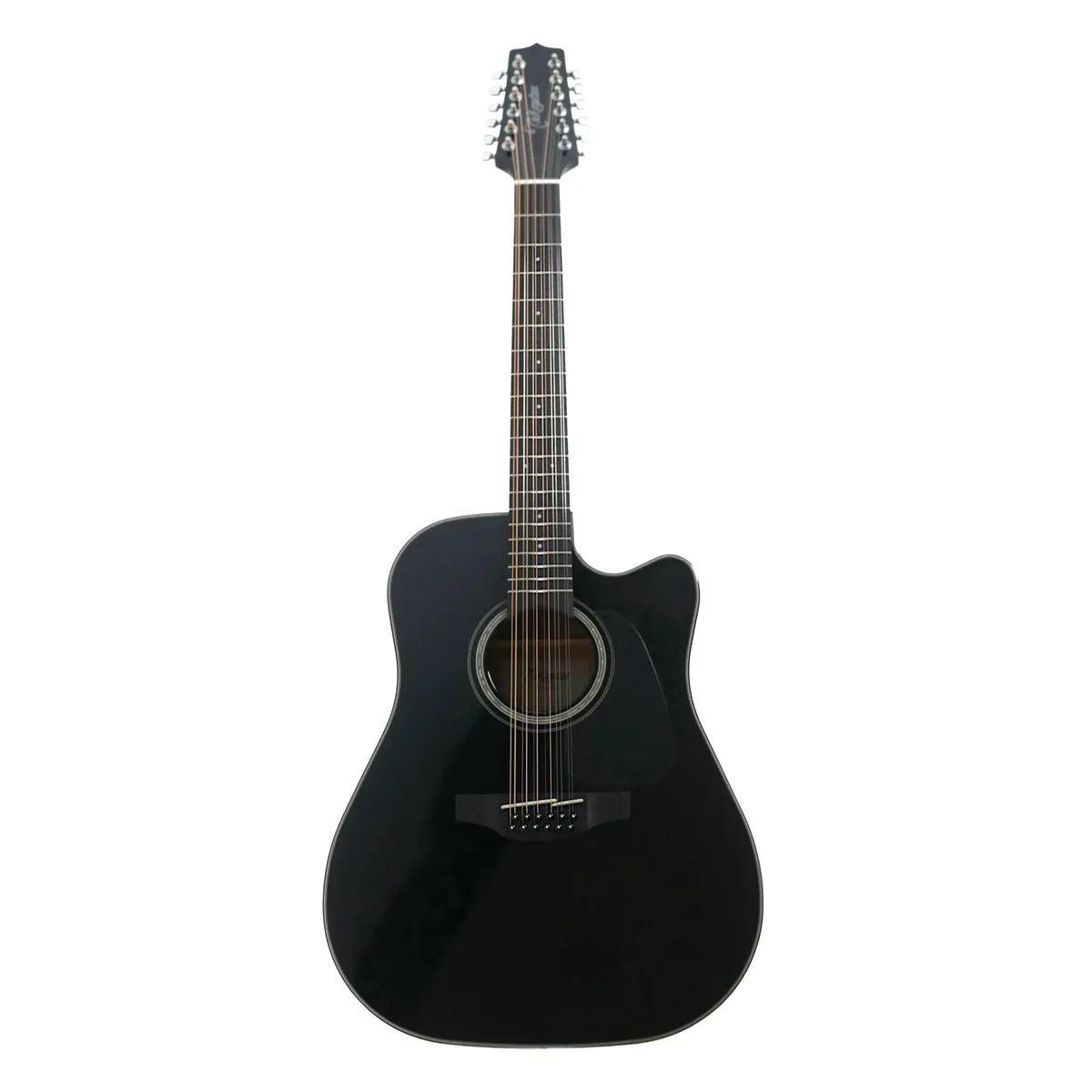 Takamine GD30CE-12 BLK Black 12-String Acoustic-Electric Dreadnought Guitar — Complete Bundle with $396 in Lessons and Accessories Included Free - Image 5